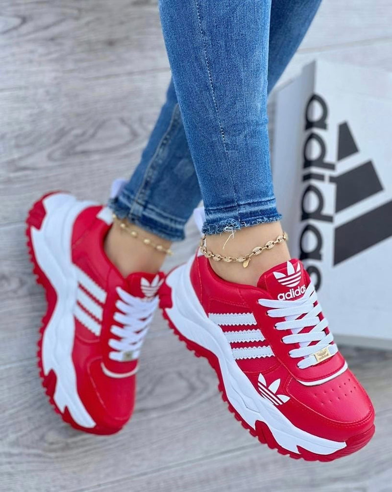 ¡¡TENDENCIA!! 🔥🔥 Adidas Suela Alta Dama