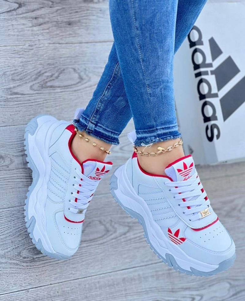 ¡¡TENDENCIA!! 🔥🔥 Adidas Suela Alta Dama